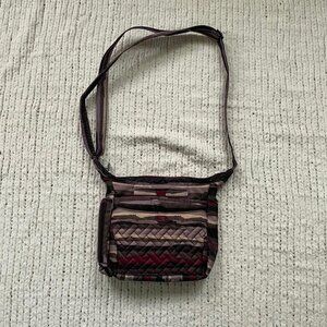 Lug Flutter Purple Mini Crossbody Bag